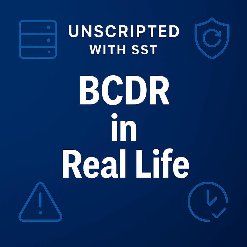 BCDR in Real Life
