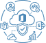 MS365 AI Optimization Security solutions icon