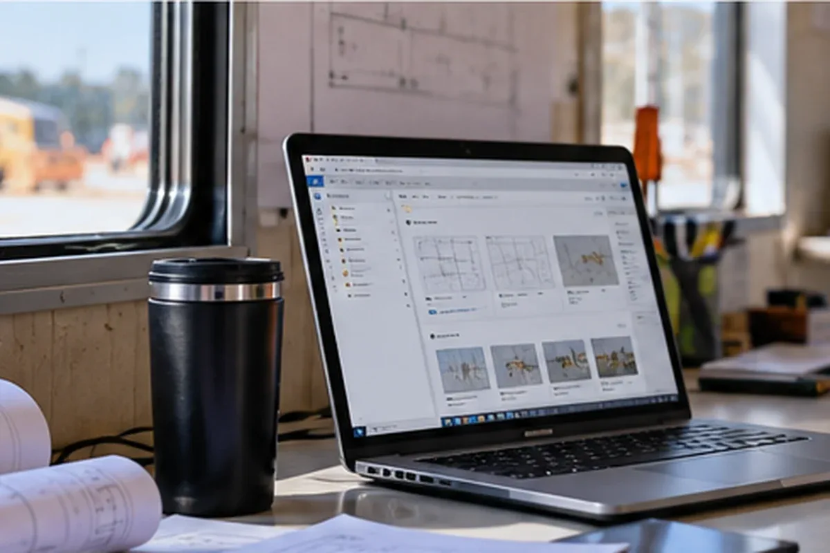 Field office connected to company systems